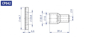 Наконечник катушки зажигания CP042 (TESLA)